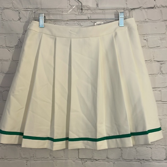 NWT English Factory White Pleated tennis Skirt - Picture 4 of 4
